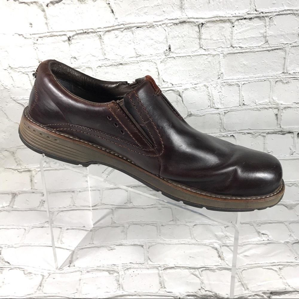 Merrel brown leather Slip on shoes
